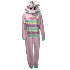 Dreamlife by US Angels Girls Kigurumi Onesie Unicorn Pajama Union Suit Size 14